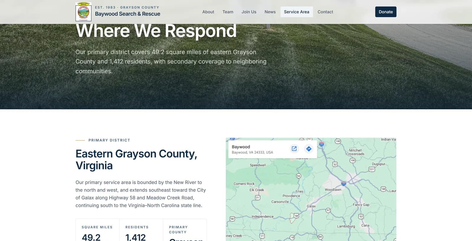 Baywood Search & Rescue screenshot 1