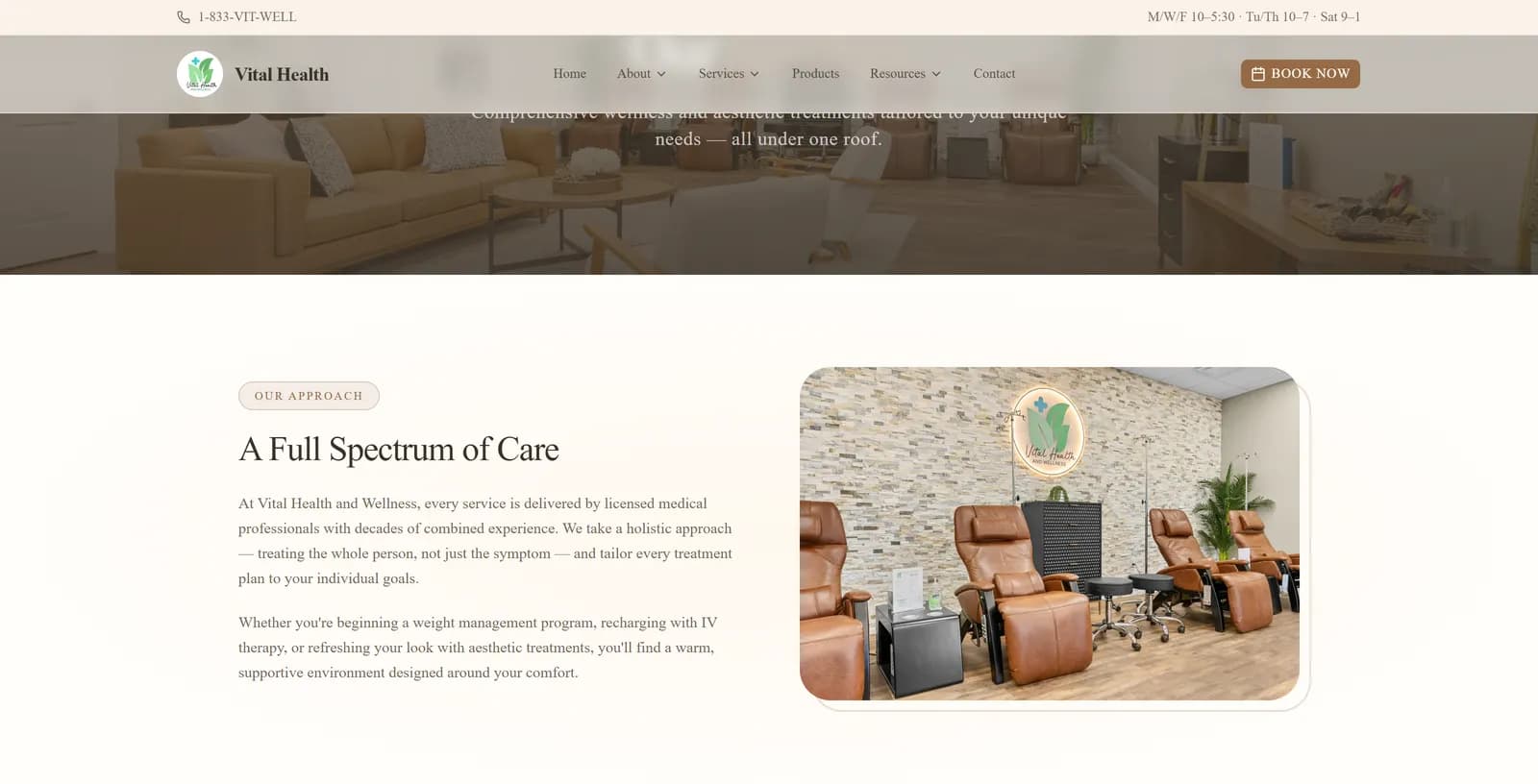 Vital Health & Wellness screenshot 1