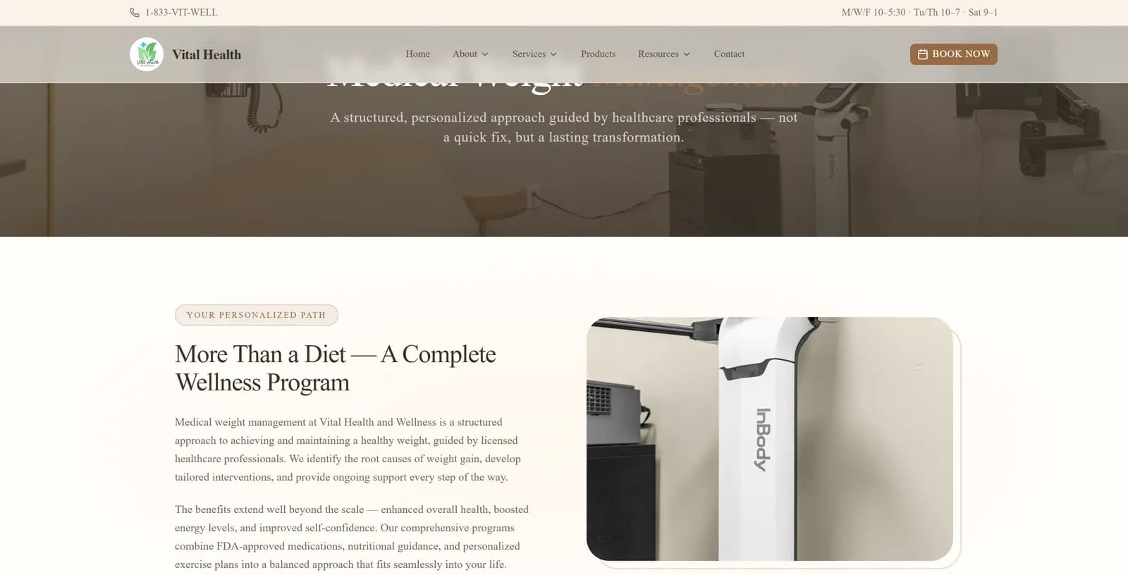 Vital Health & Wellness screenshot 2