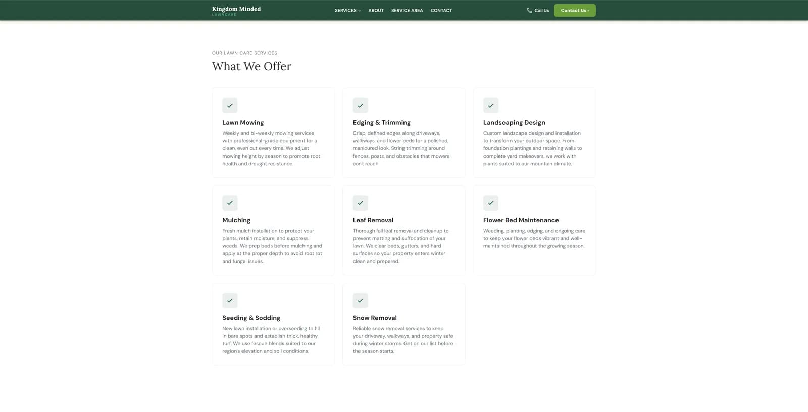 KM Lawn Care VA screenshot 2
