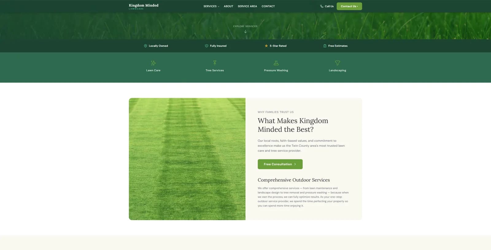 KM Lawn Care VA screenshot 4