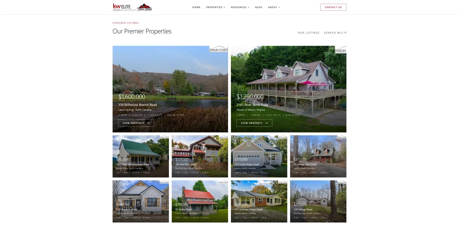 KW Realty Elite Blue Ridge screenshot 1