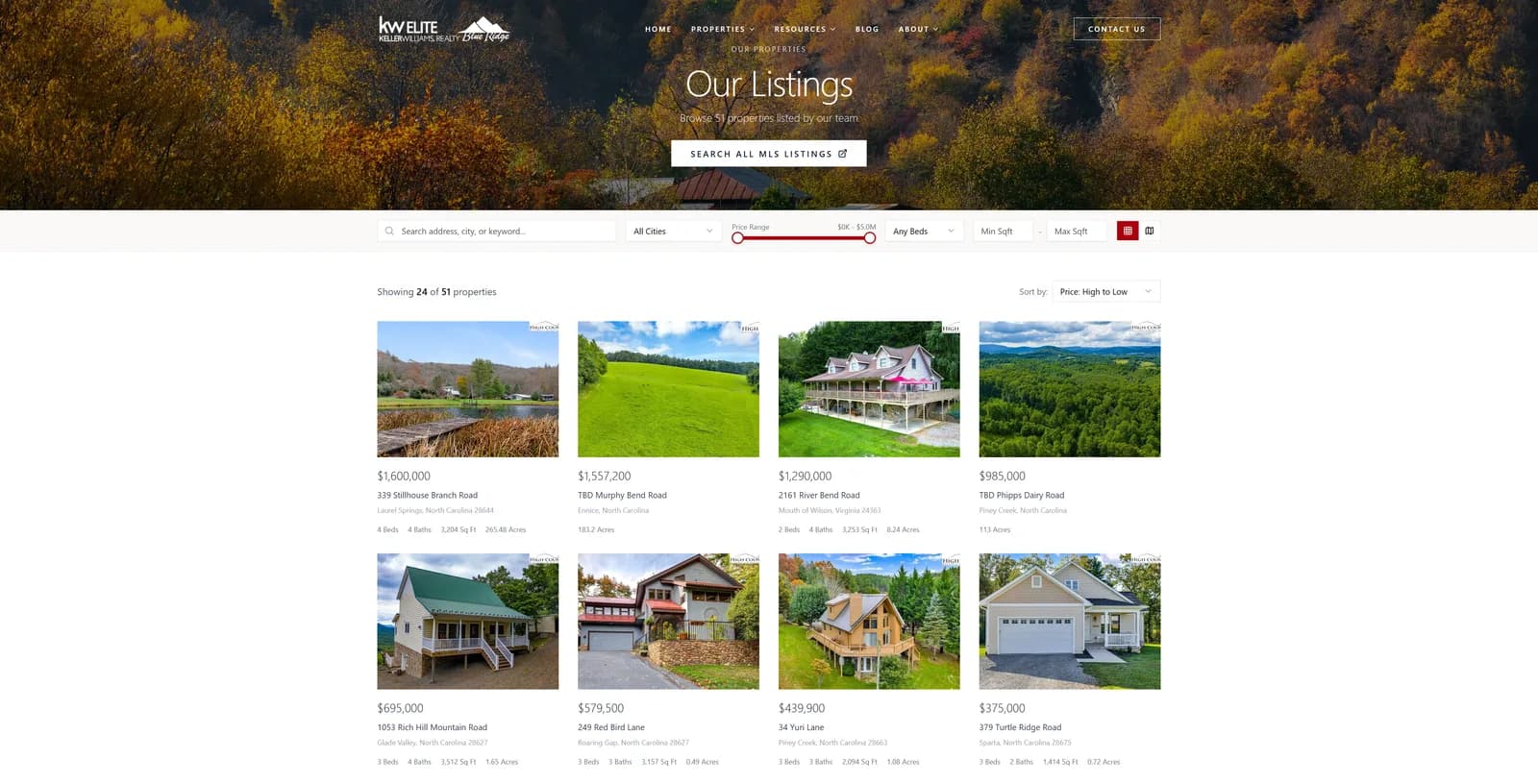 KW Realty Elite Blue Ridge screenshot 3