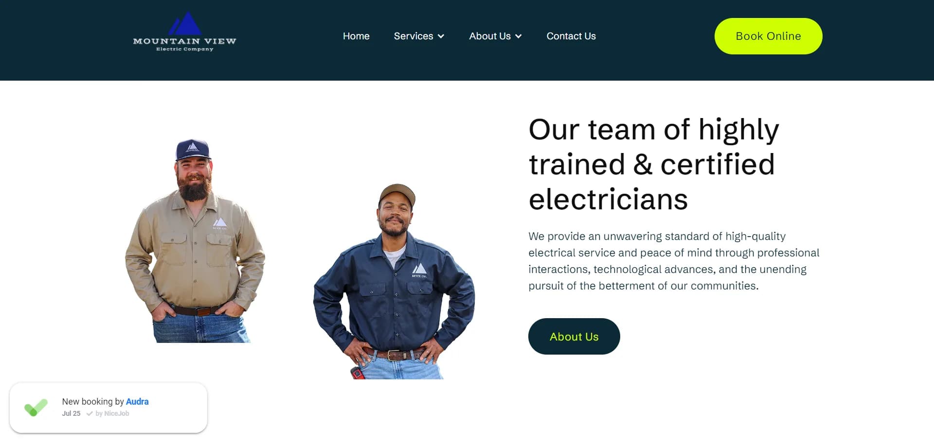 Mountain View Electric screenshot 2